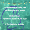 Chille Meditatie Avond jaarabonnement AANBIEDING